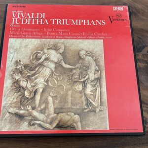 Vivaldi Juditha Triumphans Oratorio Oralia Dominguez 2xLP Box Set RCA Victrola